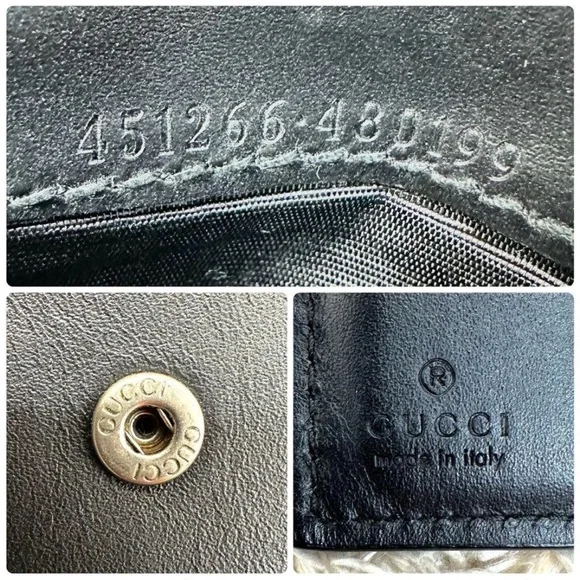 Gucci Black and Red Snake Wallet - Picture 11 of 11